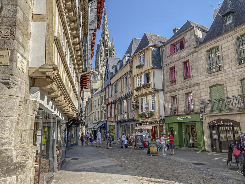 Апартаменти Quimper: T3 Avec Vue Cathedrale Proche Gare Екстер'єр фото